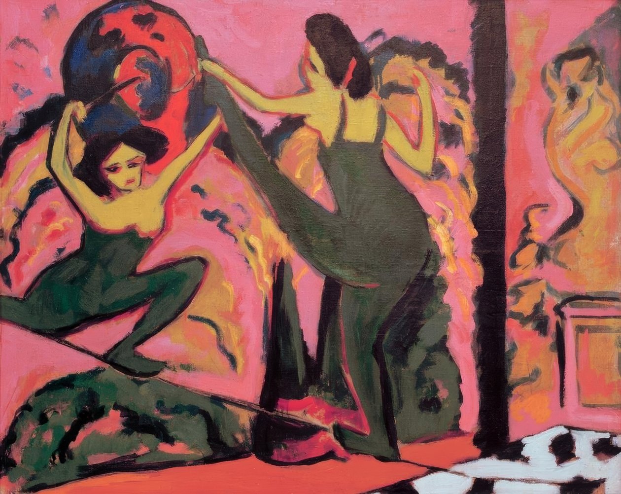 ip dansı by Ernst Ludwig Kirchner