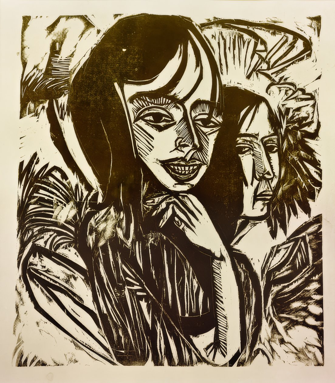 Fehmarn-Mädchen by Ernst Ludwig Kirchner