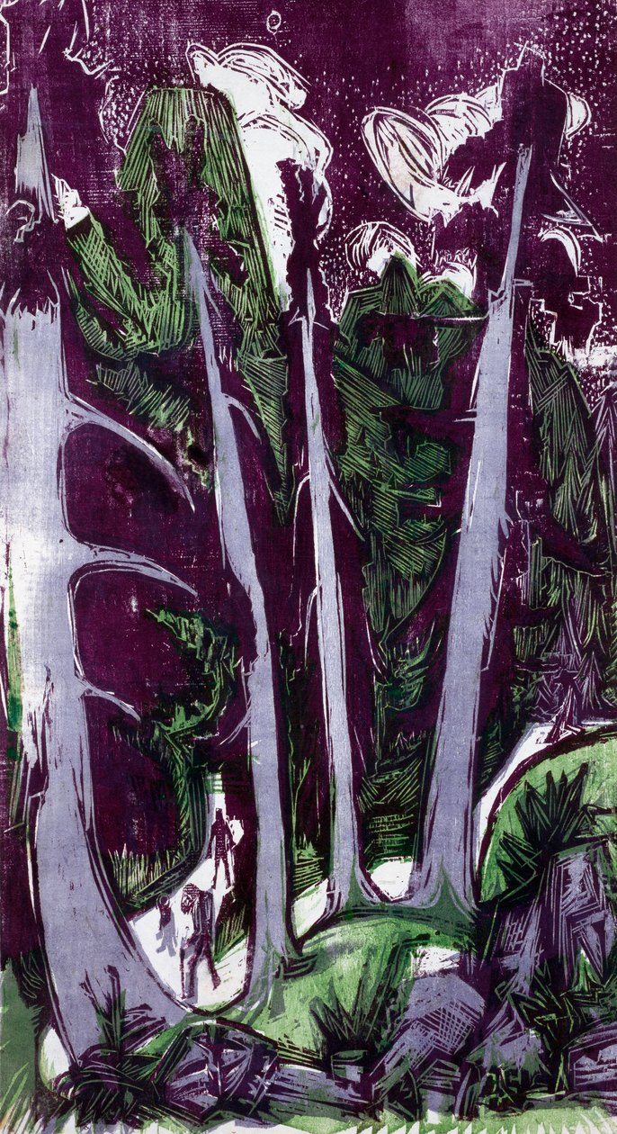köknar by Ernst Ludwig Kirchner