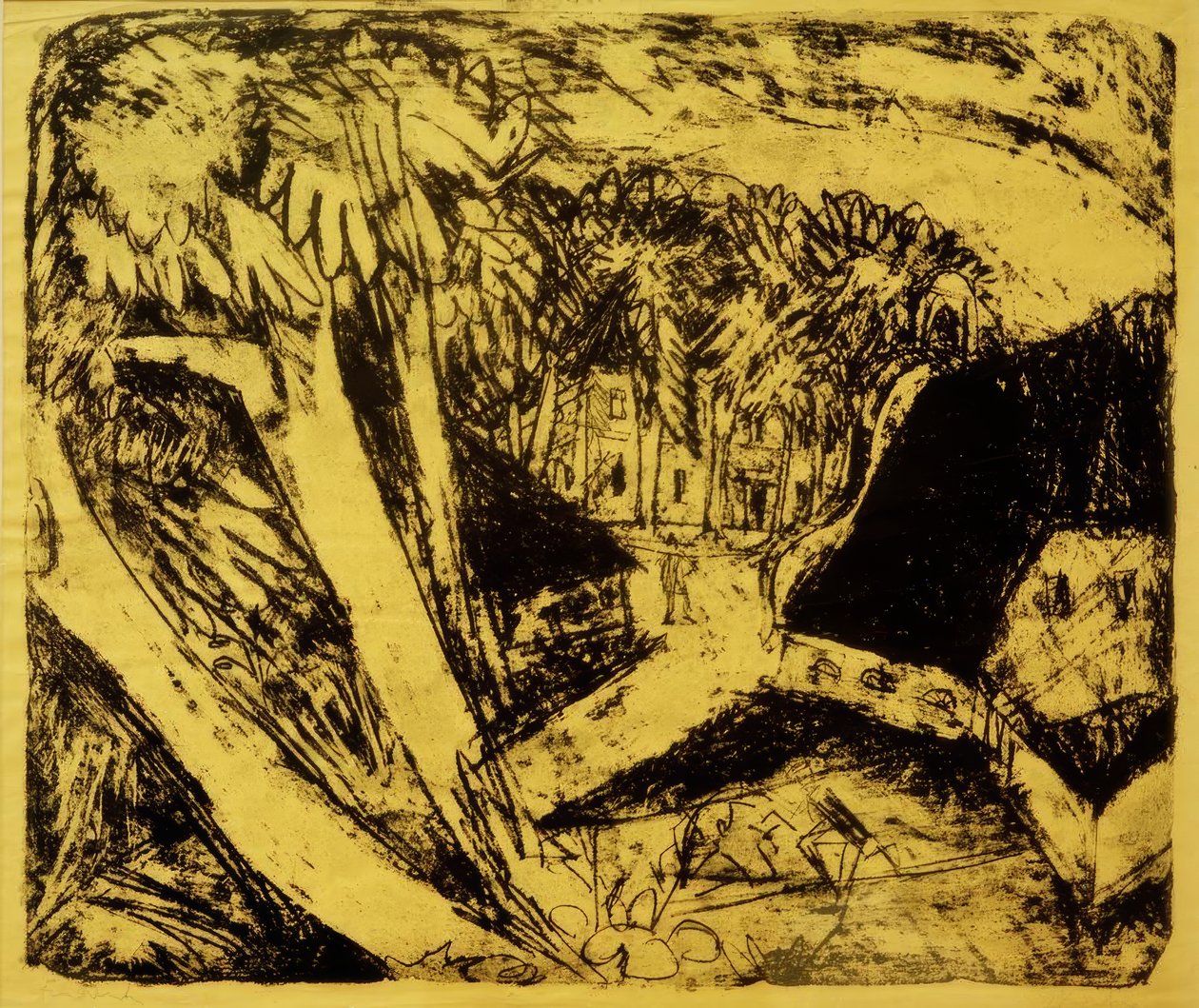 Gut Staberhof by Ernst Ludwig Kirchner