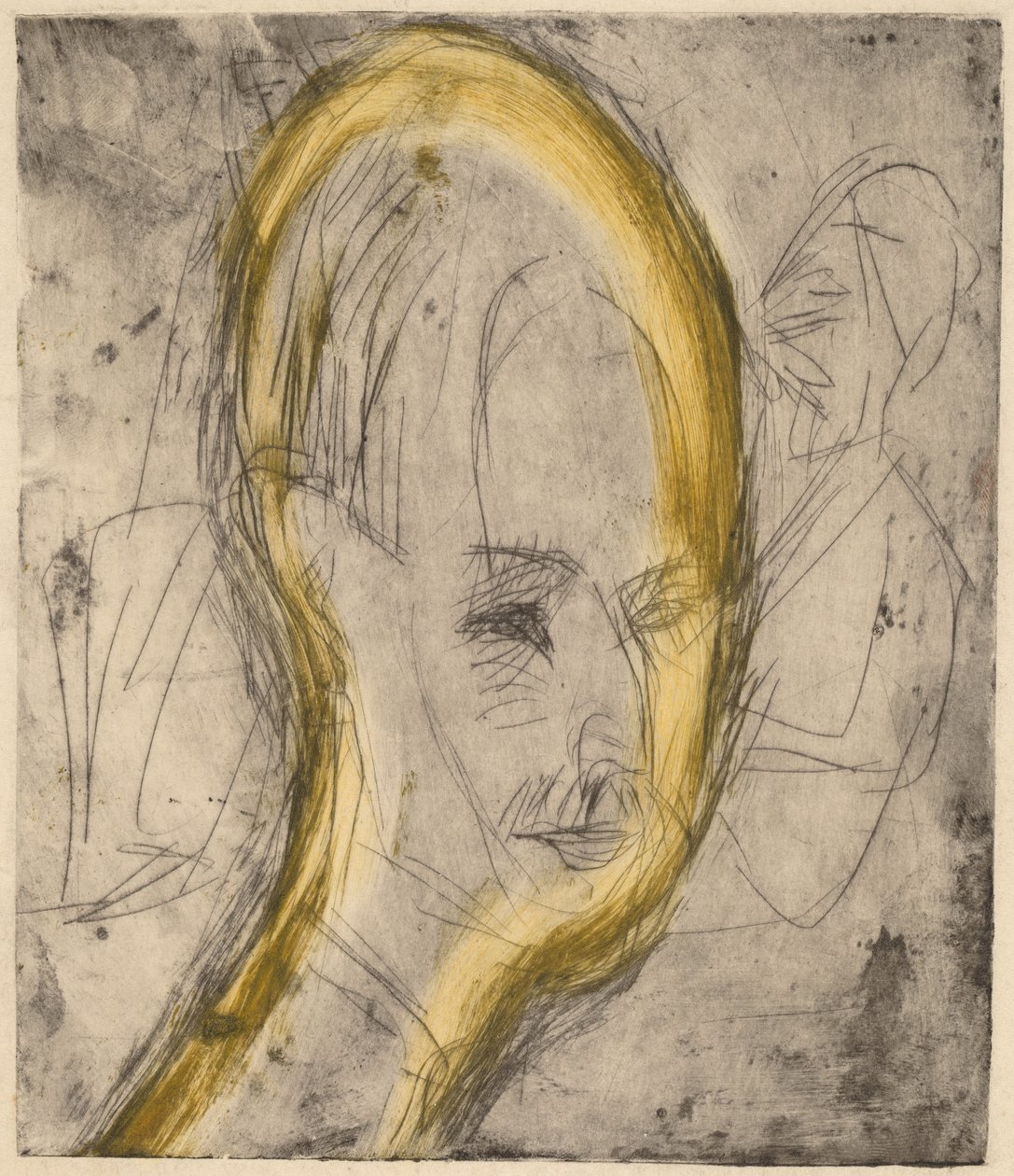 Bauer Başkanı by Ernst Ludwig Kirchner