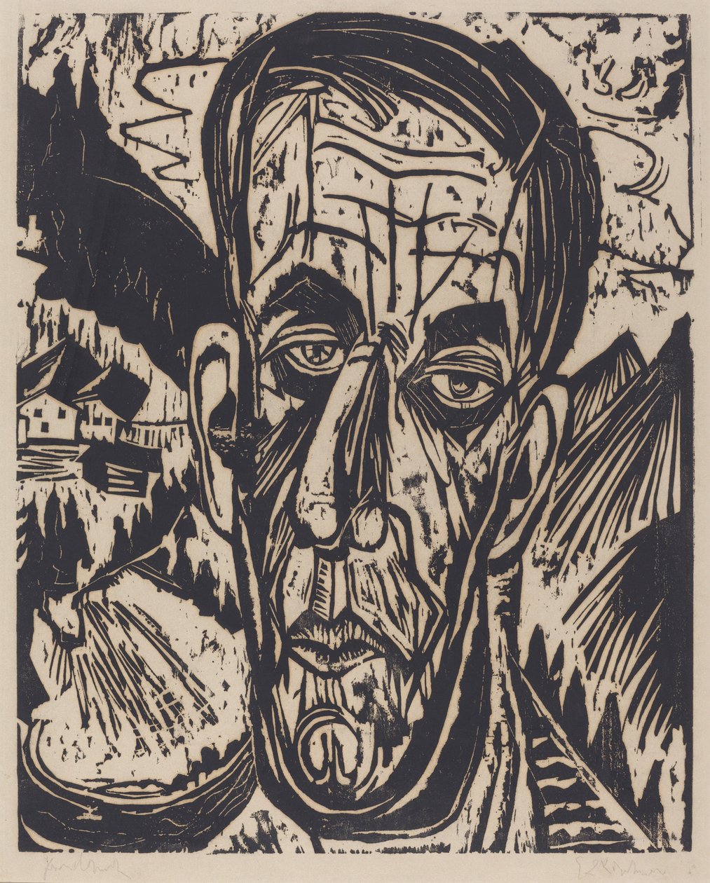 Van de Velde Başkanı, Bright (Van de Velde Başkanı, Cehennem) by Ernst Ludwig Kirchner
