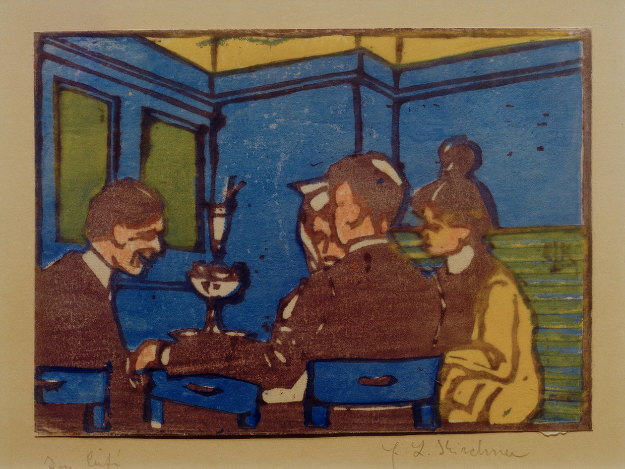 Ben Kahve II by Ernst Ludwig Kirchner