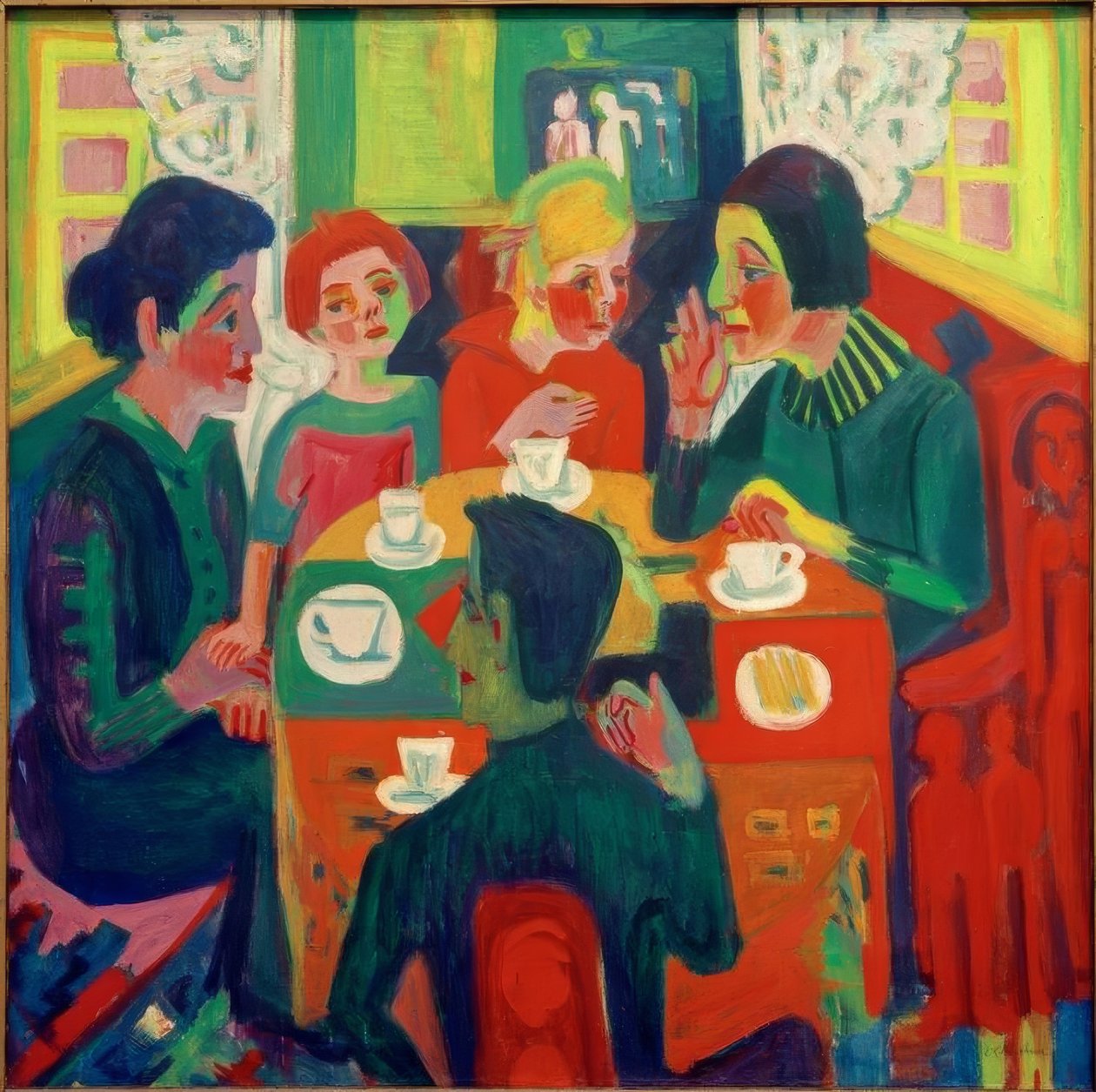 Sehpa by Ernst Ludwig Kirchner
