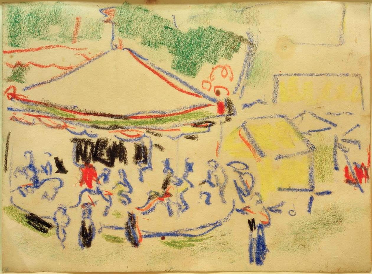 atlıkarınca by Ernst Ludwig Kirchner