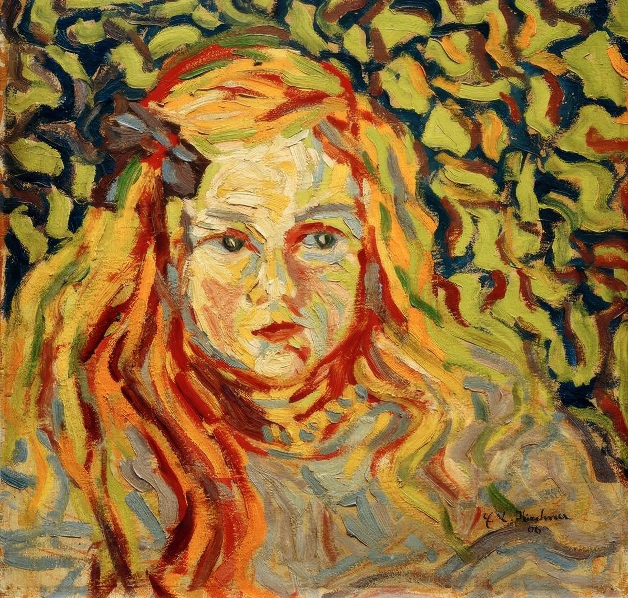 Çocuğun kafası by Ernst Ludwig Kirchner