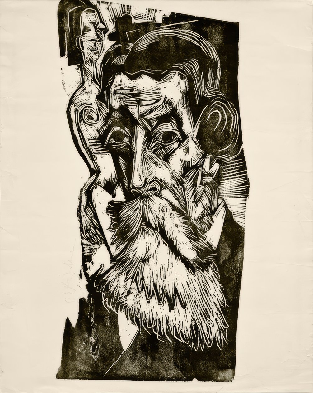 Ludwig Schames Başkanı by Ernst Ludwig Kirchner