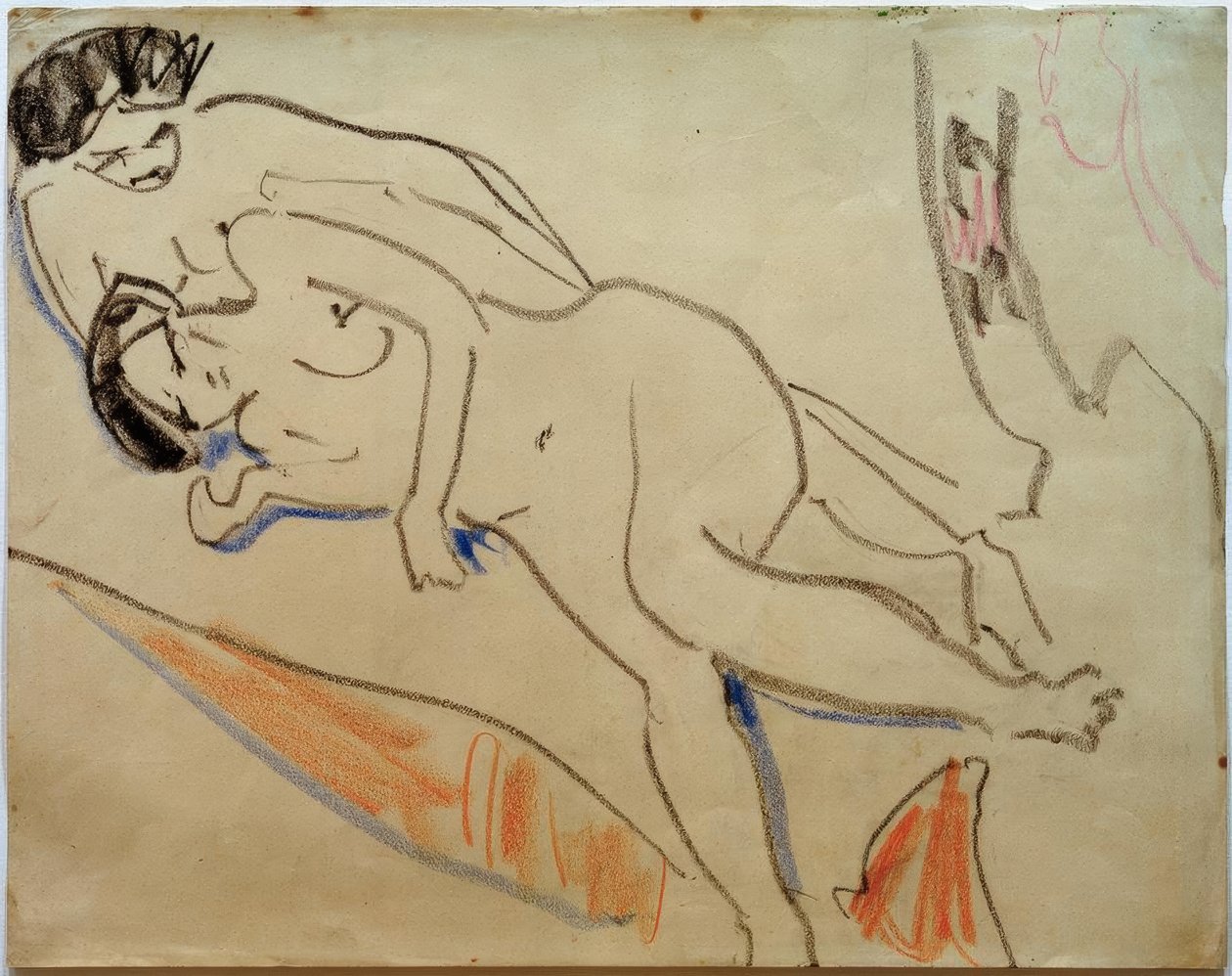 yalancı çift by Ernst Ludwig Kirchner
