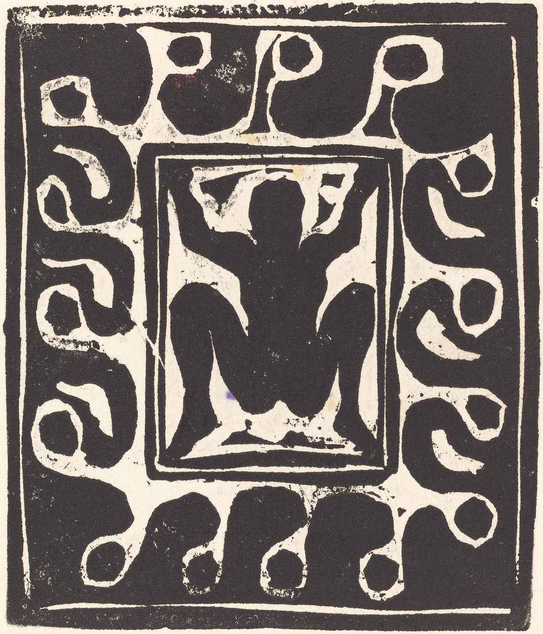 çıplak dansçı by Ernst Ludwig Kirchner