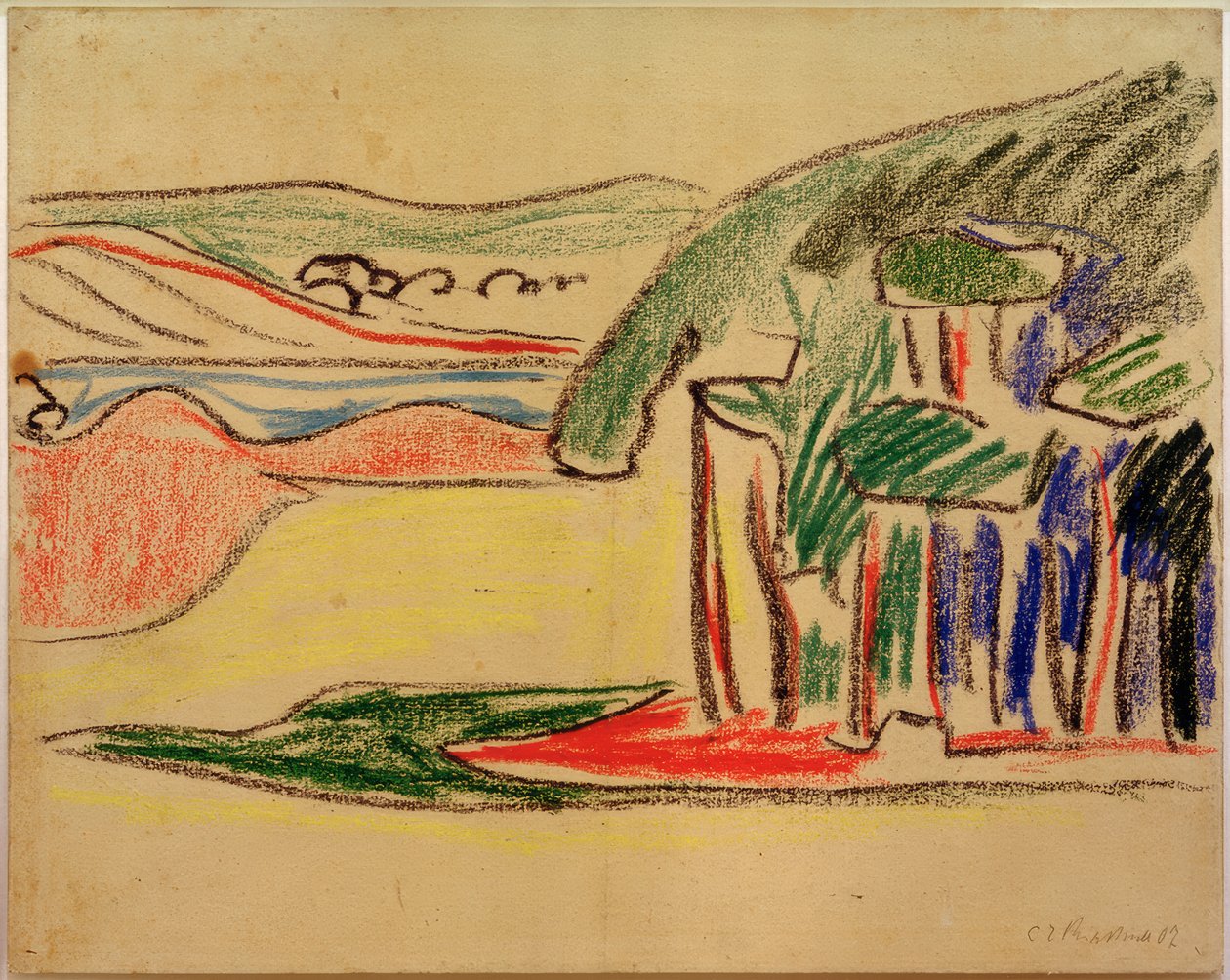 İsimsiz (Moritzburger Teiche) by Ernst Ludwig Kirchner