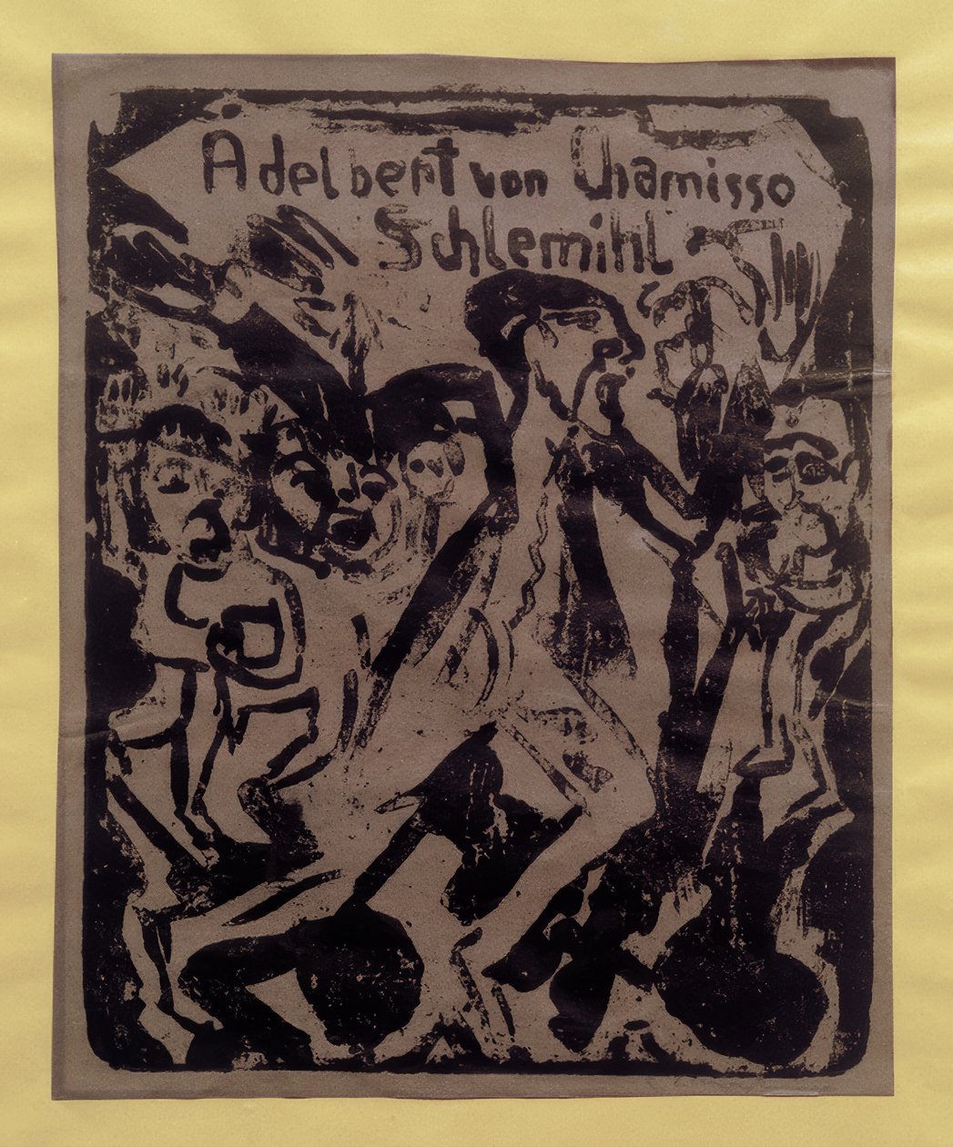 Peter Schlemihl zarfı by Ernst Ludwig Kirchner