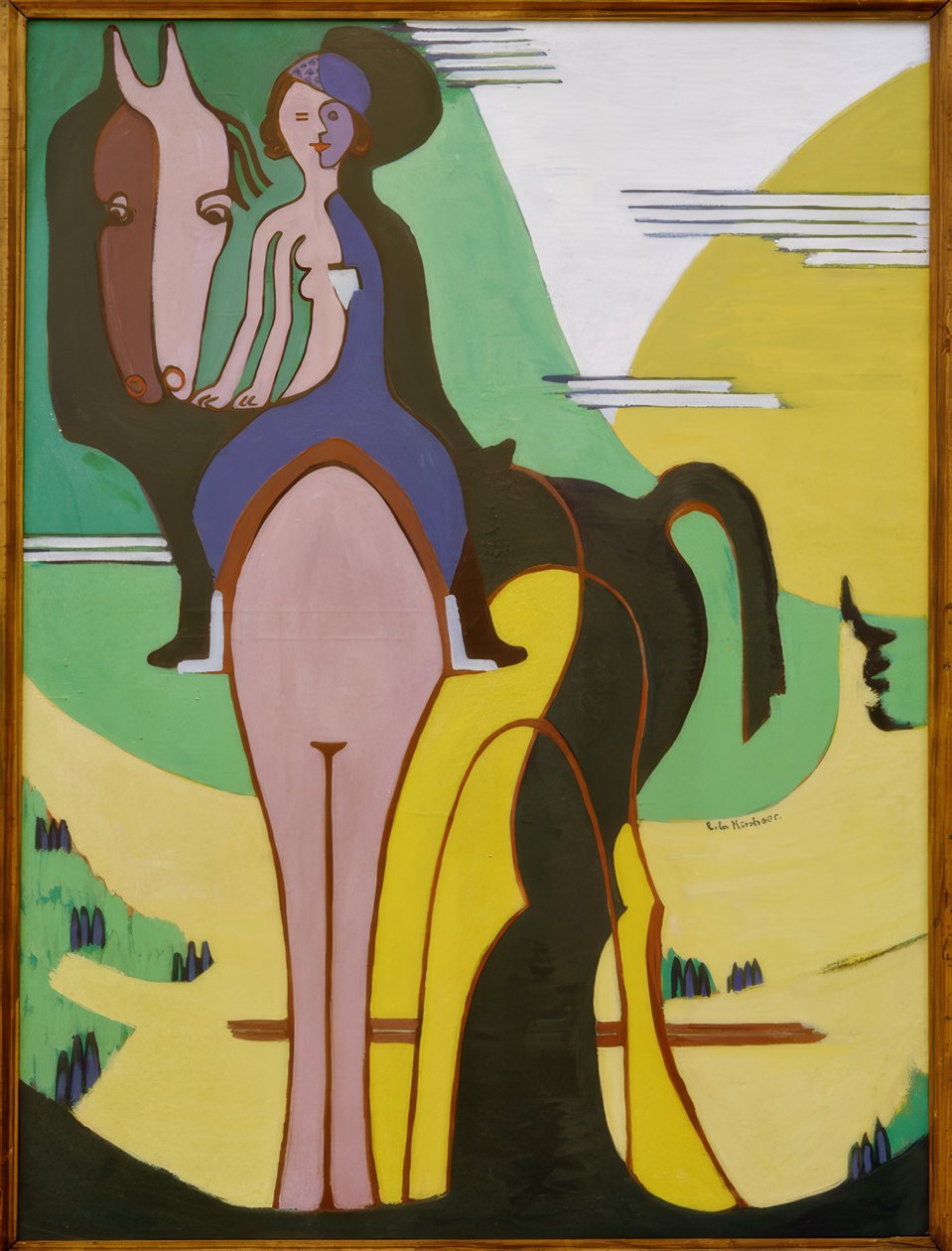 Binici by Ernst Ludwig Kirchner