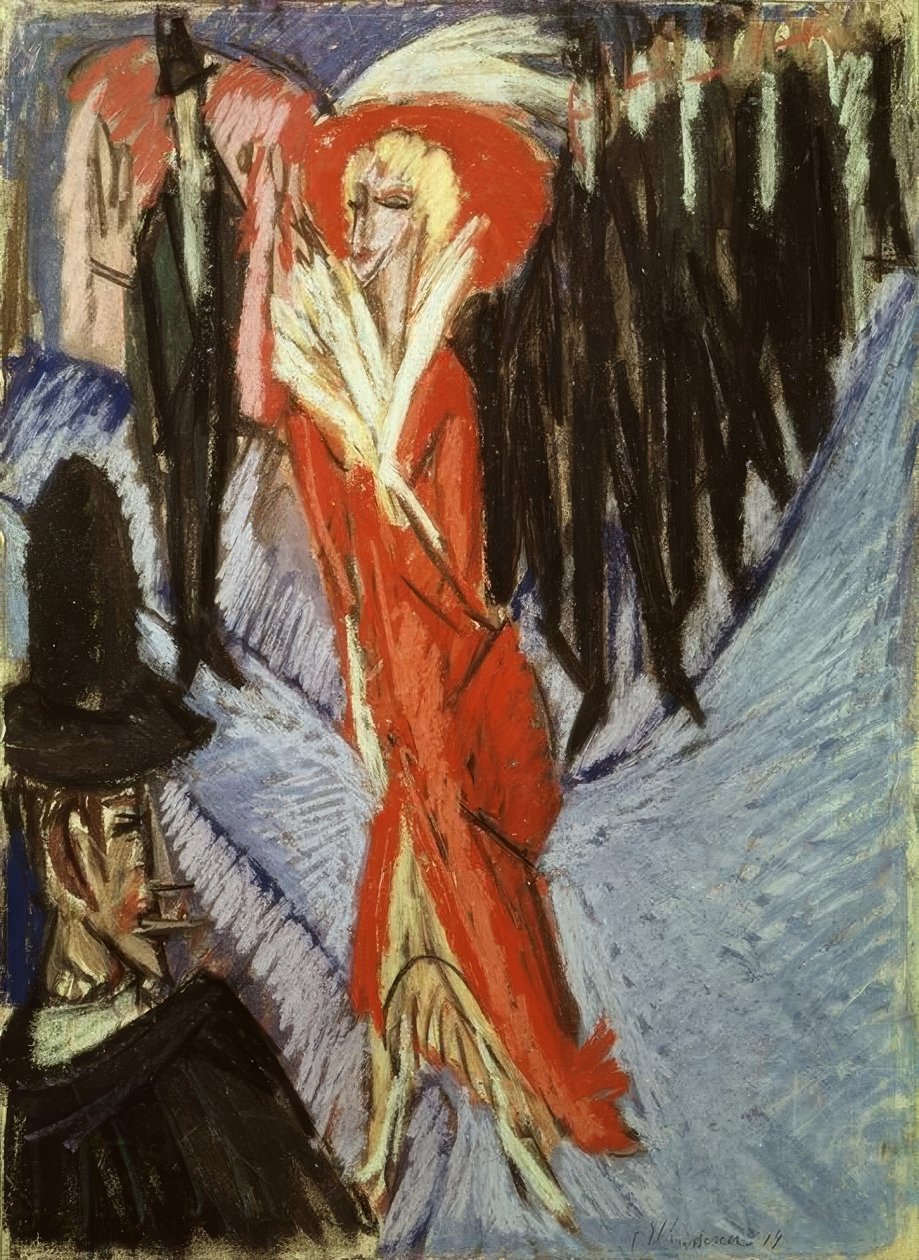 Burada ezberleyin by Ernst Ludwig Kirchner