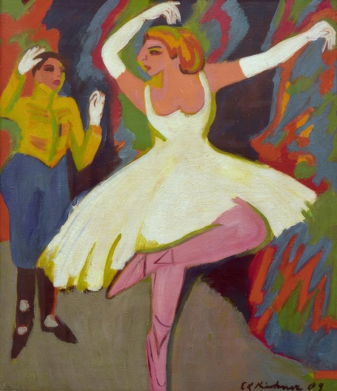 Rus dans çifti by Ernst Ludwig Kirchner