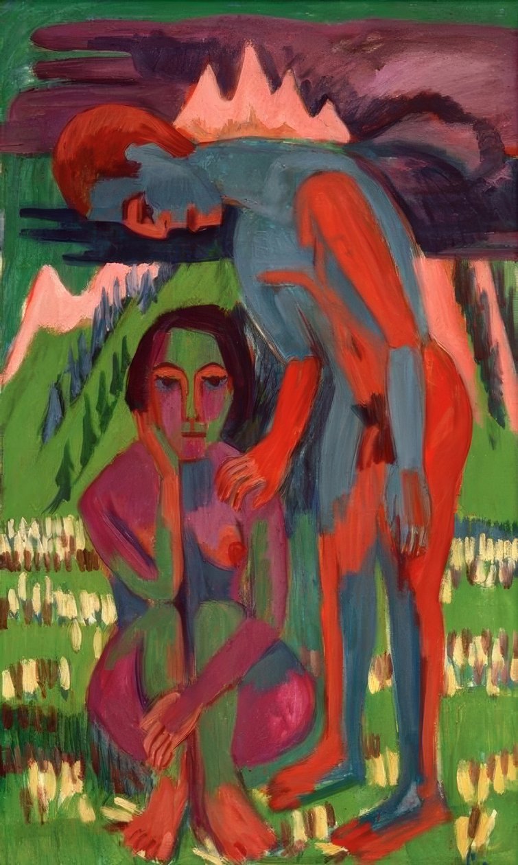 Kara yay by Ernst Ludwig Kirchner