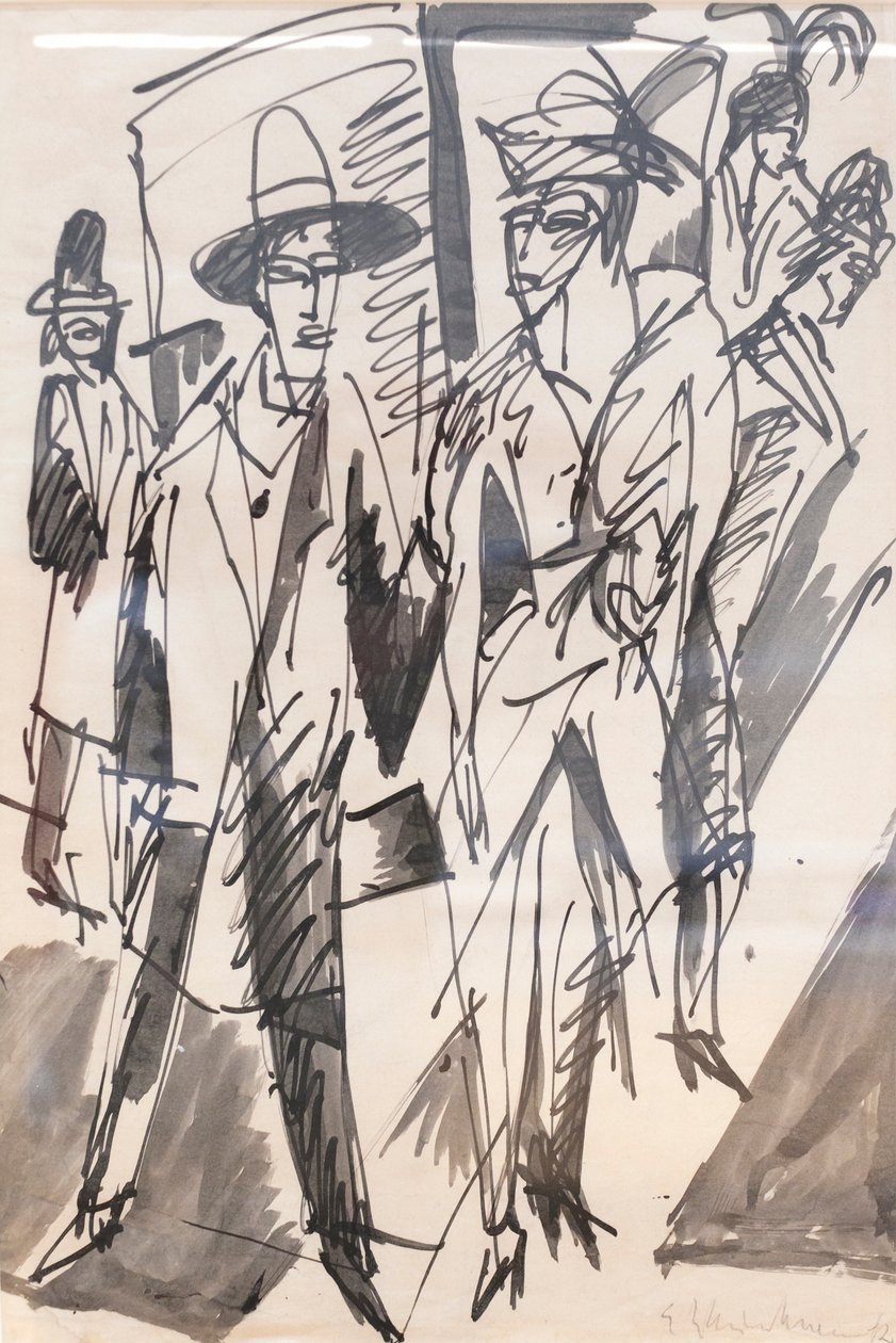 Yol yıldızları by Ernst Ludwig Kirchner