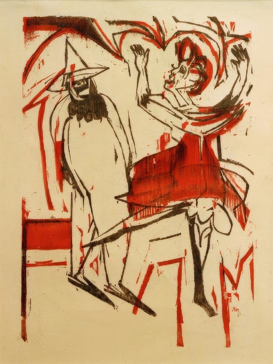 dans by Ernst Ludwig Kirchner