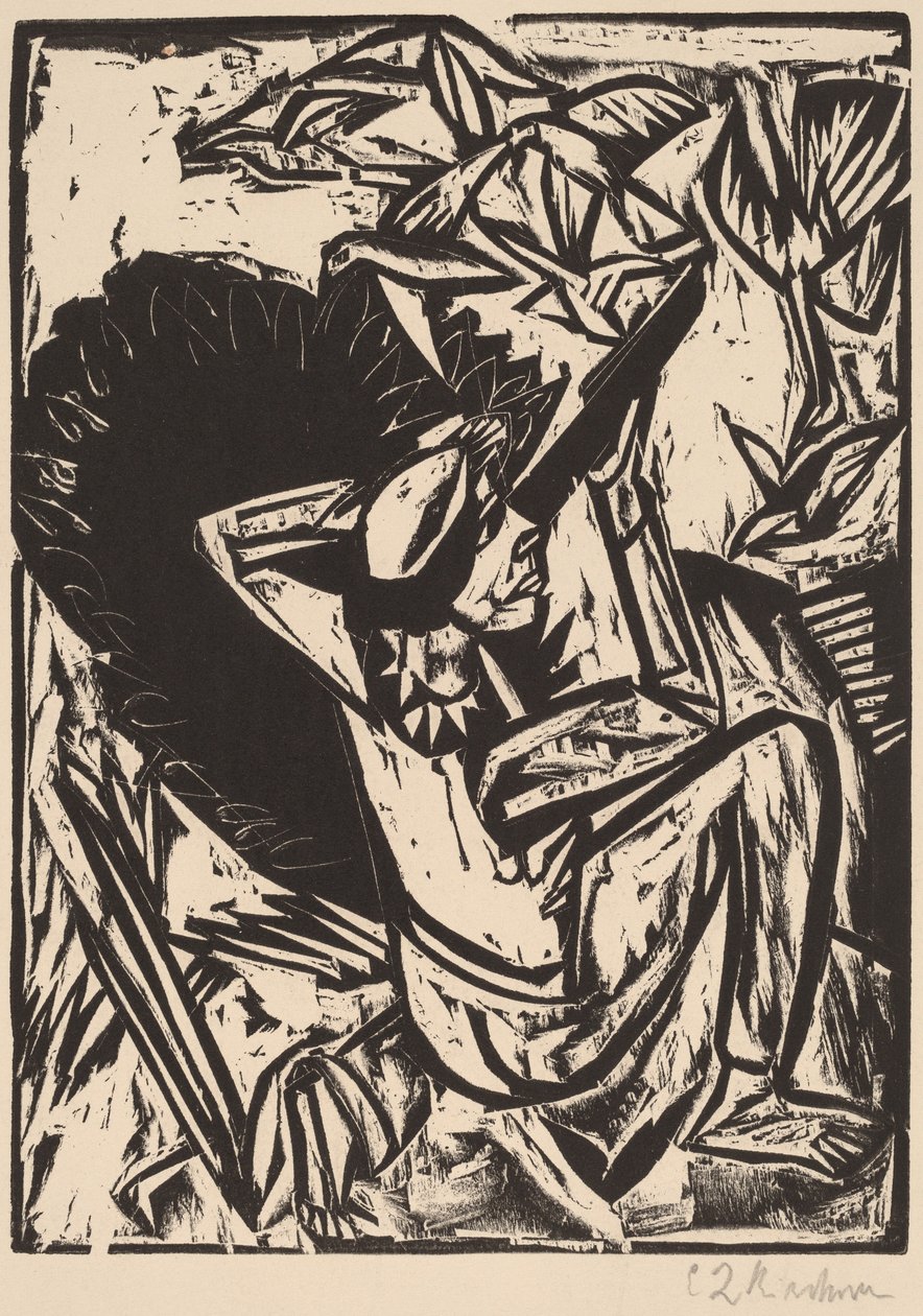 martı avcısı by Ernst Ludwig Kirchner