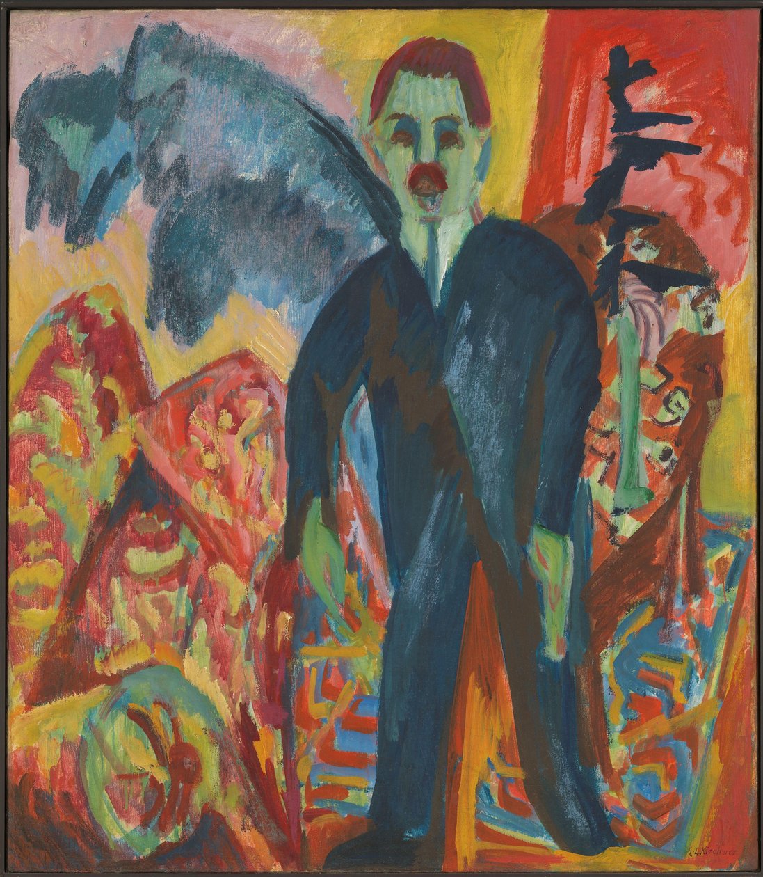 Hemşire by Ernst Ludwig Kirchner