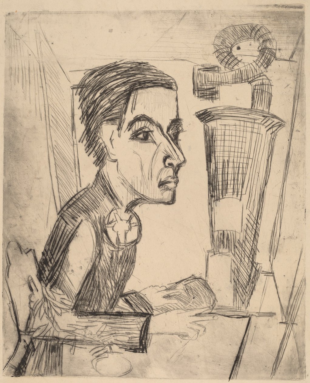 Ressam by Ernst Ludwig Kirchner