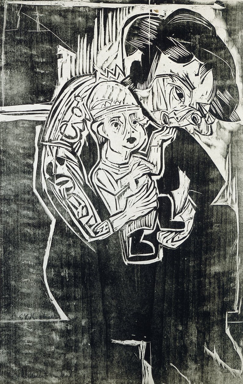 Bilinmeyen resim by Ernst Ludwig Kirchner