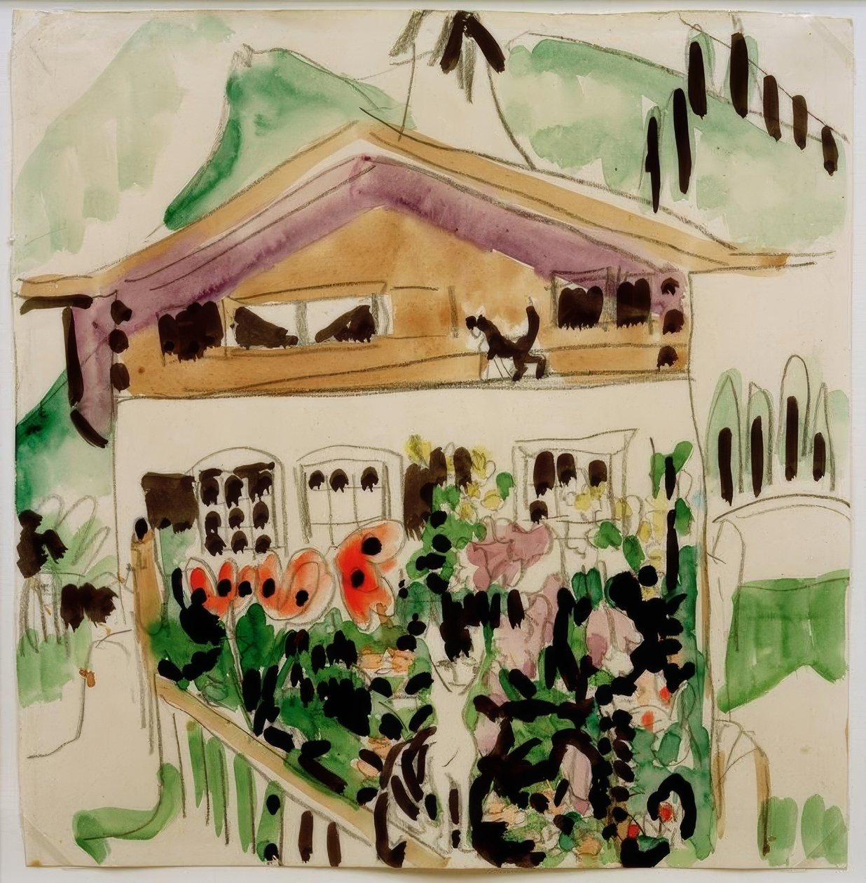 Wildbodenhaus by Ernst Ludwig Kirchner