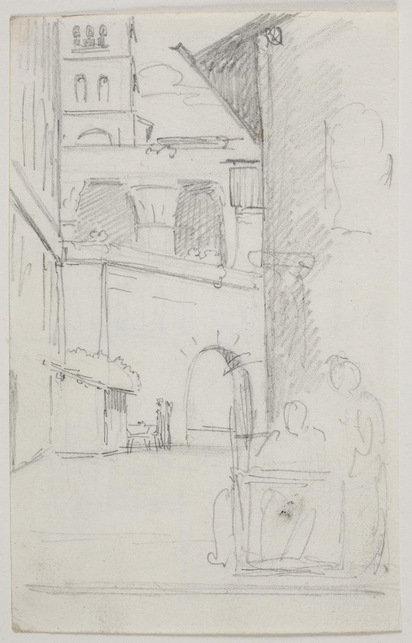 "Mektup Yazarı ve Kız" Çalışması by Ernst Meyer