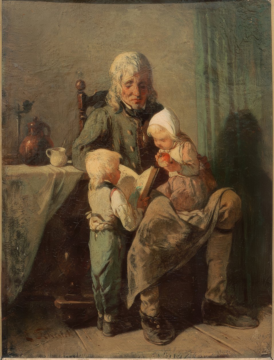Dede ve torunları by Ernst Schalck