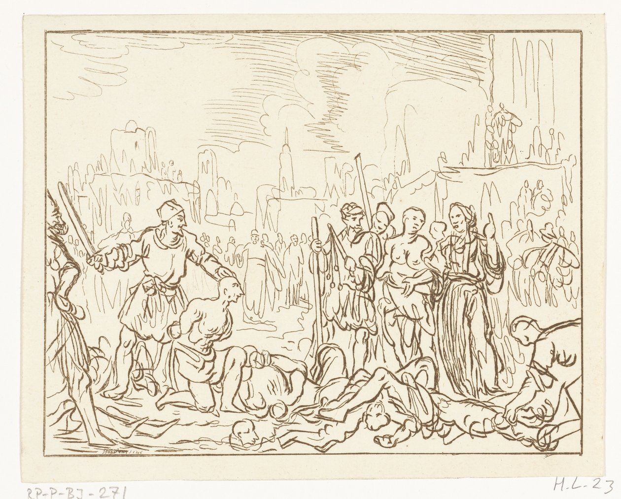 Felicitas yedi oğlunun kafasını kesti by Ernst Willem Jan Bagelaar