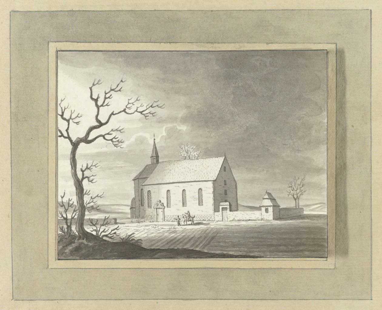 Würzburg yakınlarındaki Zillinge dışında Şapel by Ernst Willem Jan Bagelaar