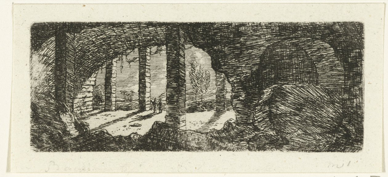Maastricht yakınlarındaki Fort Sint-Pieter harabesi by Ernst Willem Jan Bagelaar