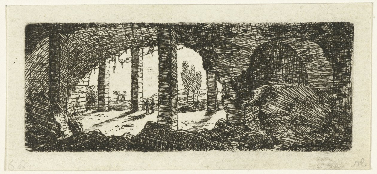 Maastricht yakınlarındaki Fort Sint-Pieter harabesi by Ernst Willem Jan Bagelaar