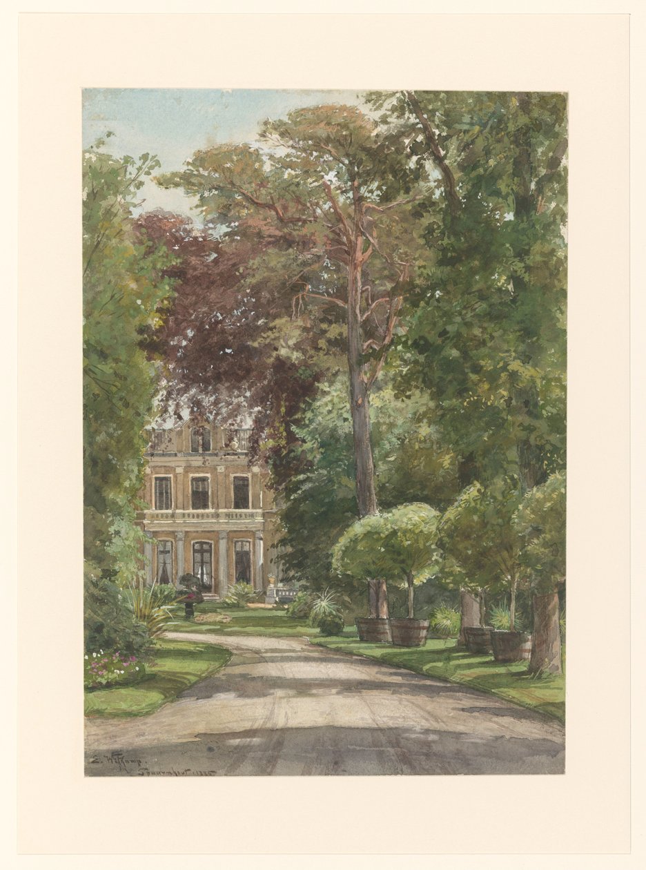 Dış Spaarnhout by Ernst Witkamp (signed by artist)