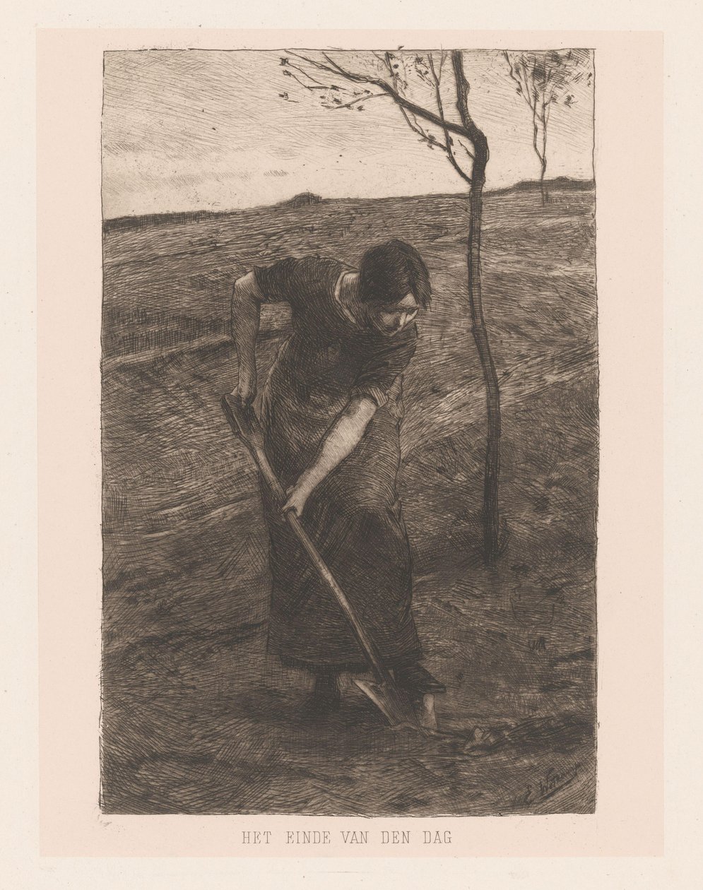 yaratıcı kadın by Ernst Witkamp (signed by artist)