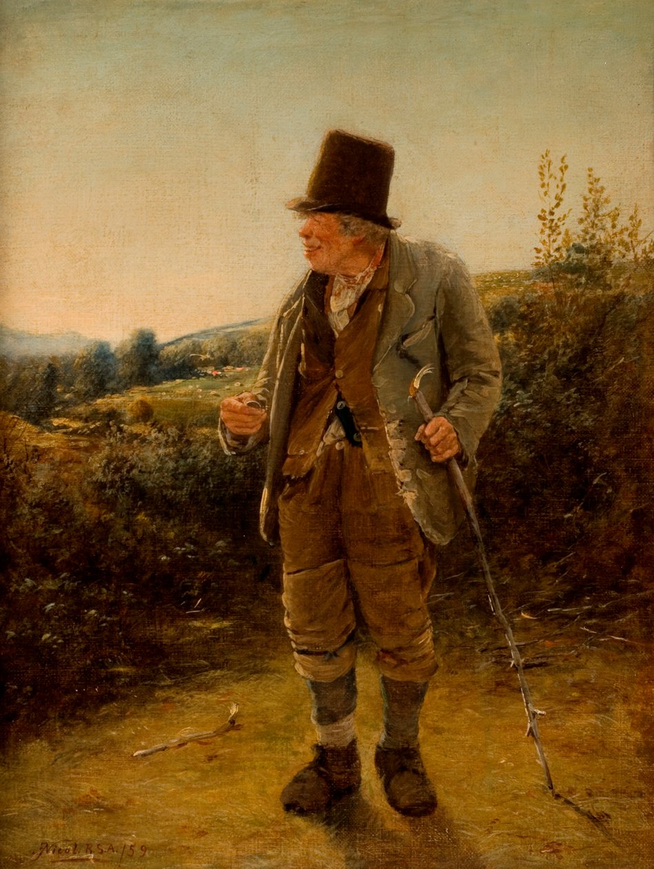 Yaşlı Mickie, 1859 by Erskine Nicol