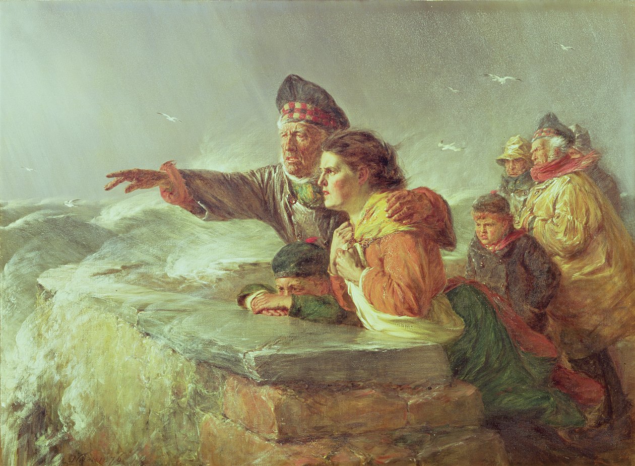Kayıp Tekne, 1876 dolayları by Erskine Nicol