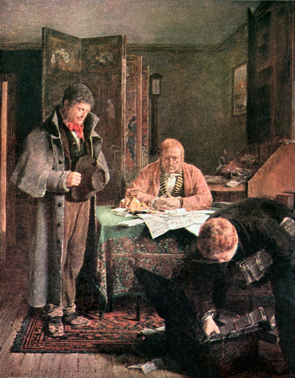 Kira sözleşmesi reddedildi (renkli lito) by Erskine Nicol