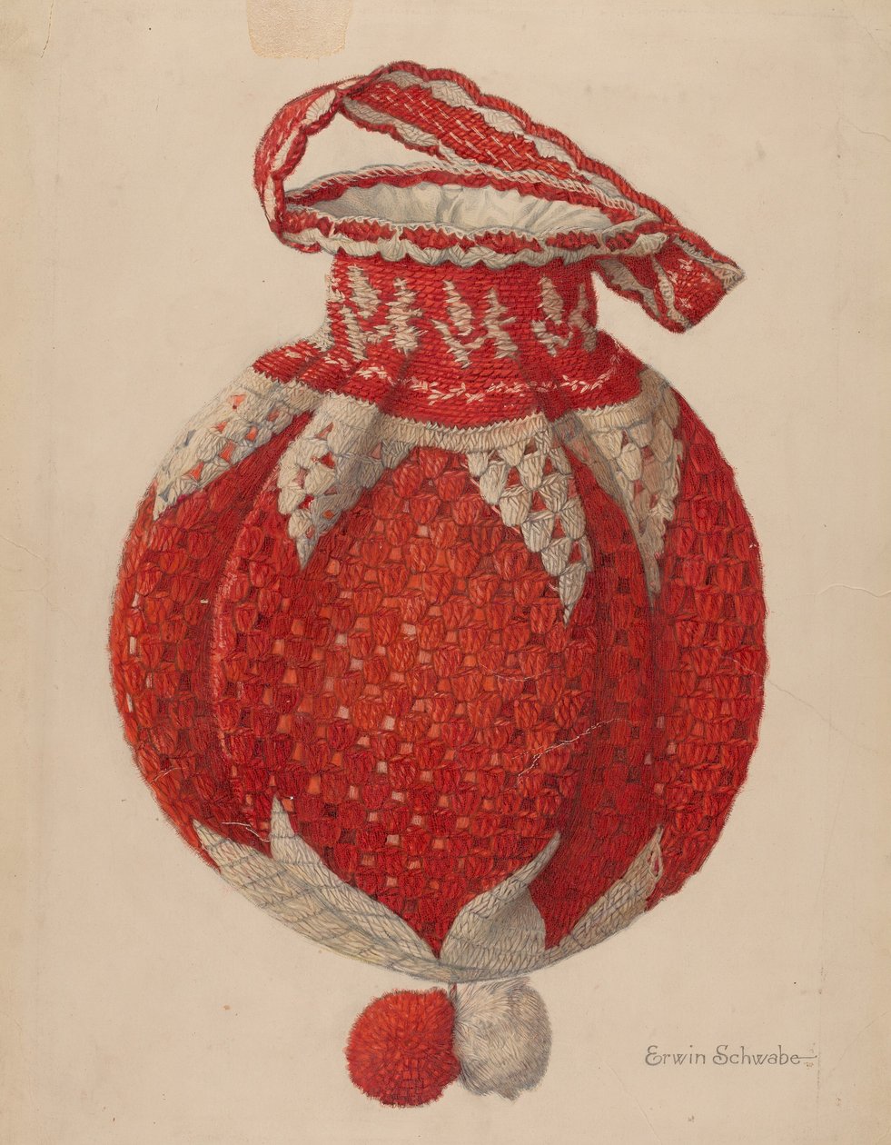 Tığ işi çanta by Erwin Schwabe