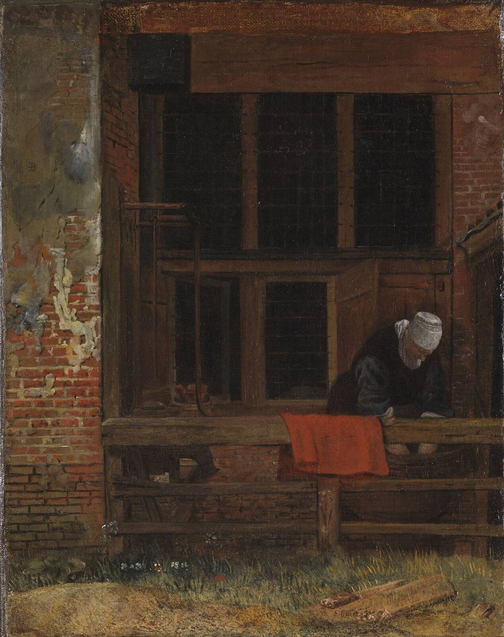 Avlu, c. 1660 by Esaias Boursse