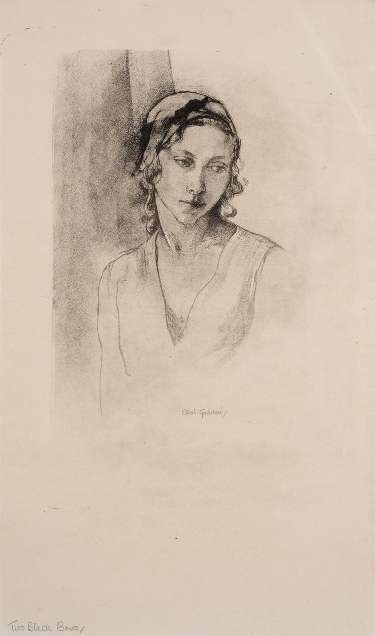 İki Siyah Yay by Ethel Gabain