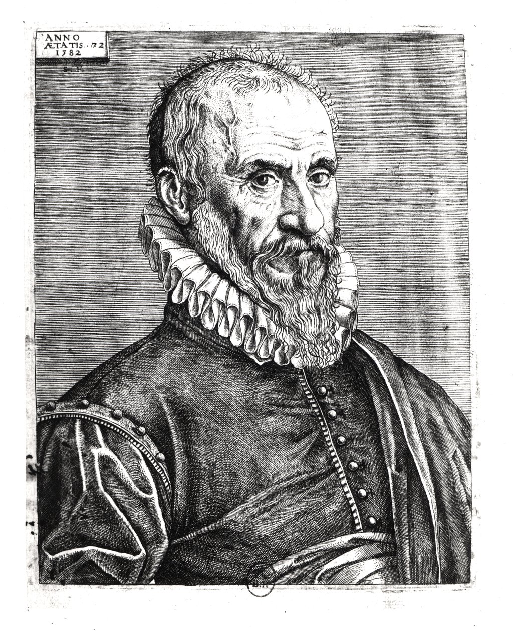Ambroise Pare (1509-90) 1582 by Etienne Delauline