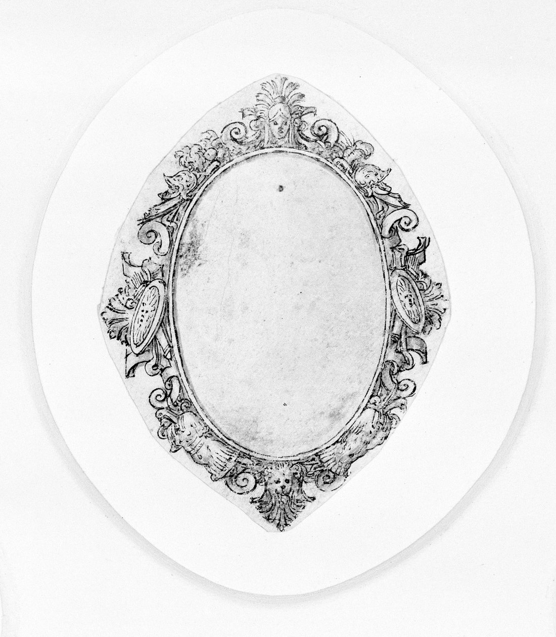 Oval bir mücevher için tasarım, 16. yüzyıl by Etienne Delaune
