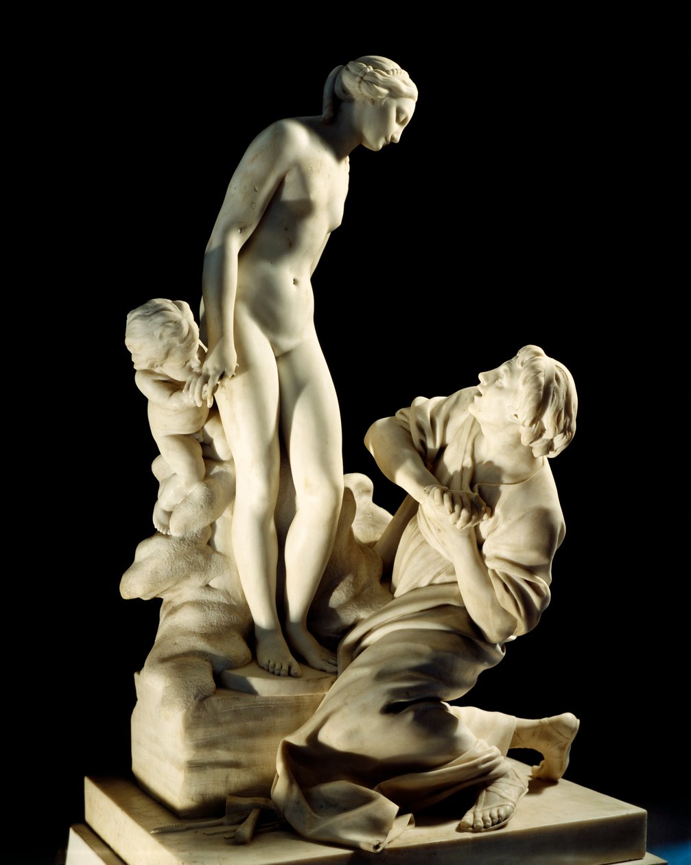 Pigmalion ve Galatea by Etienne Maurice Falconet