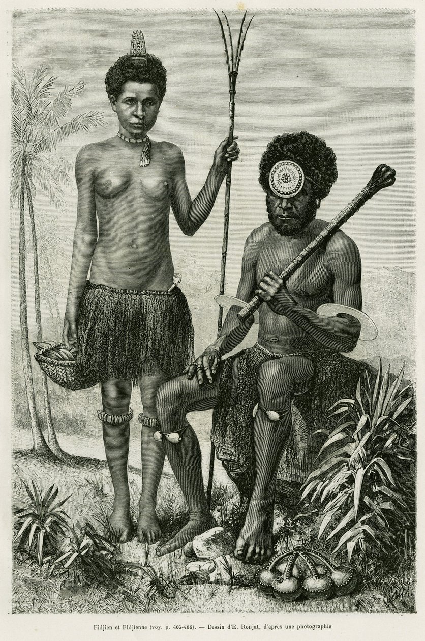 Fiji çifti. Aylic Marin
