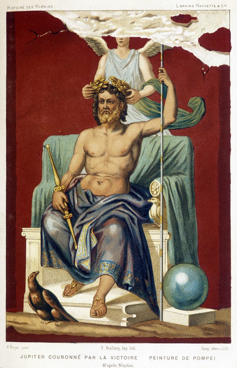Jüpiter (Zeus), Nicolini tarafından büyütülen Pompeii