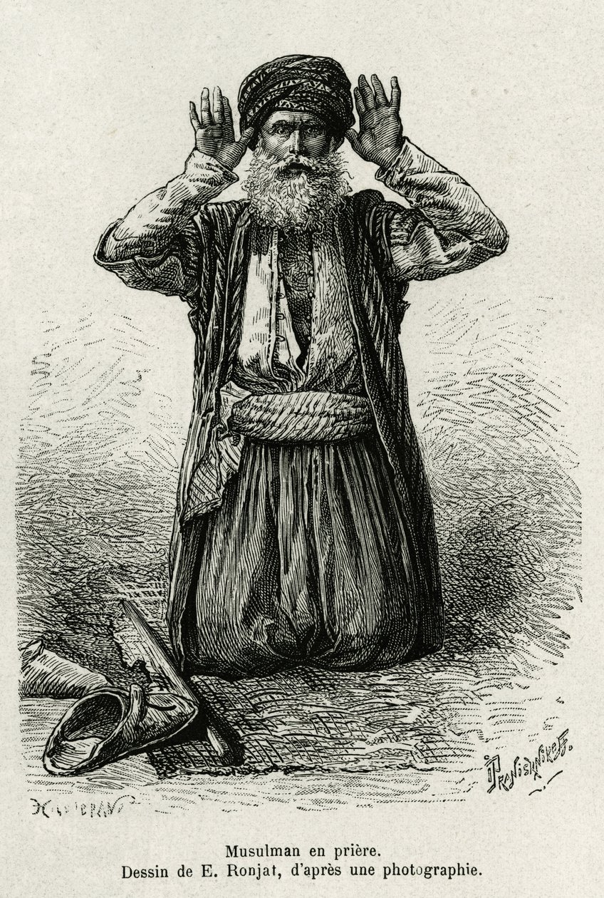 Müslüman duaları. E.Ronjat tarafından, La Suriye d