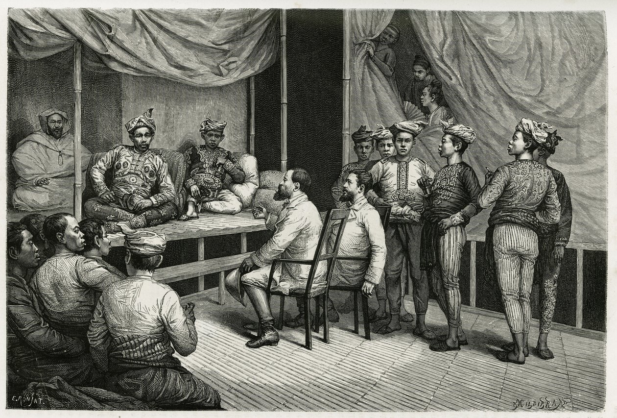 Soulou (veya Sulu) (Filipinler takımadaları) sultanı Muhammed Yamalul Alam