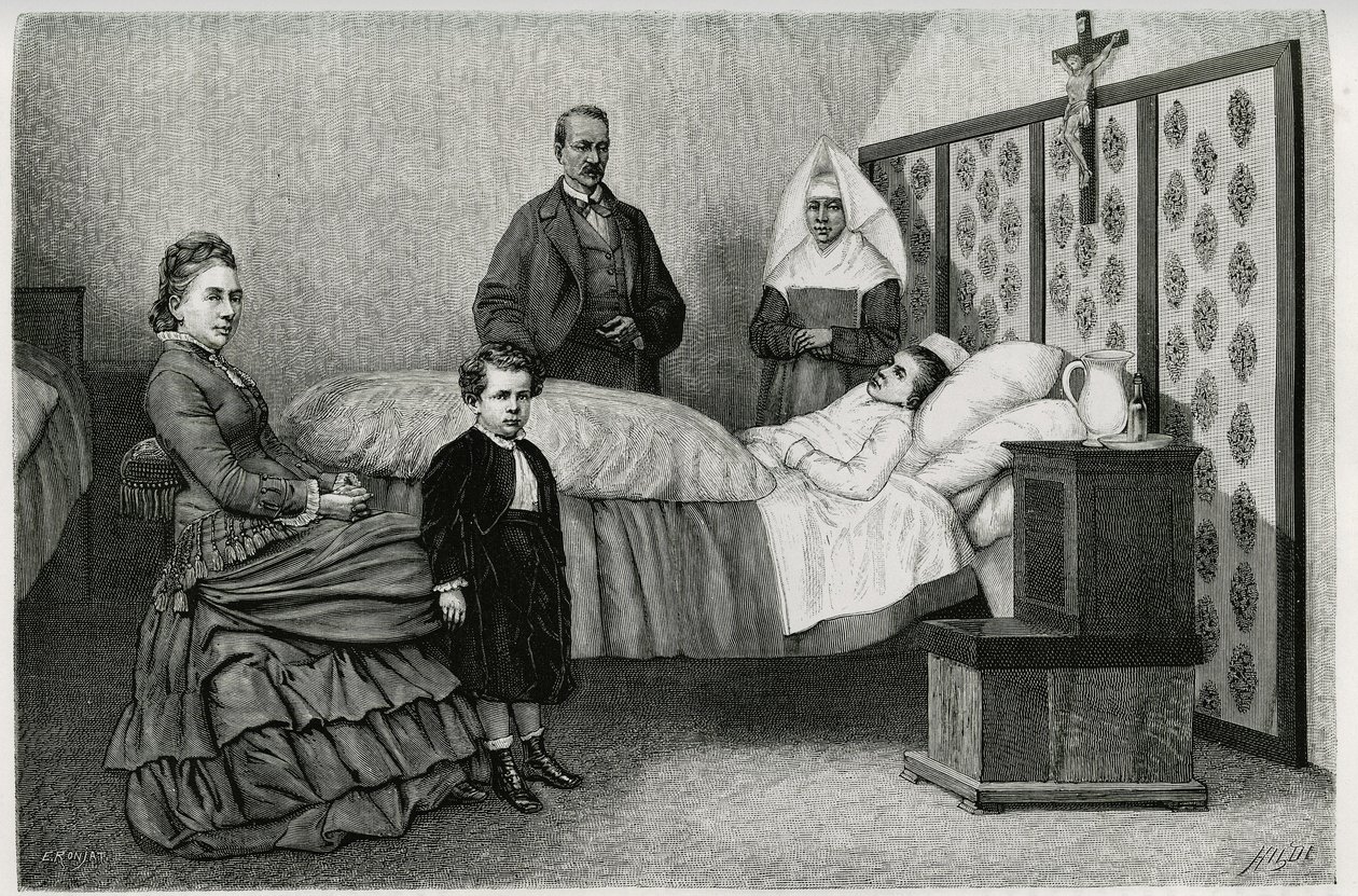Doktorun Logelbach bakımevinde konsültasyonu. E.Ronjat