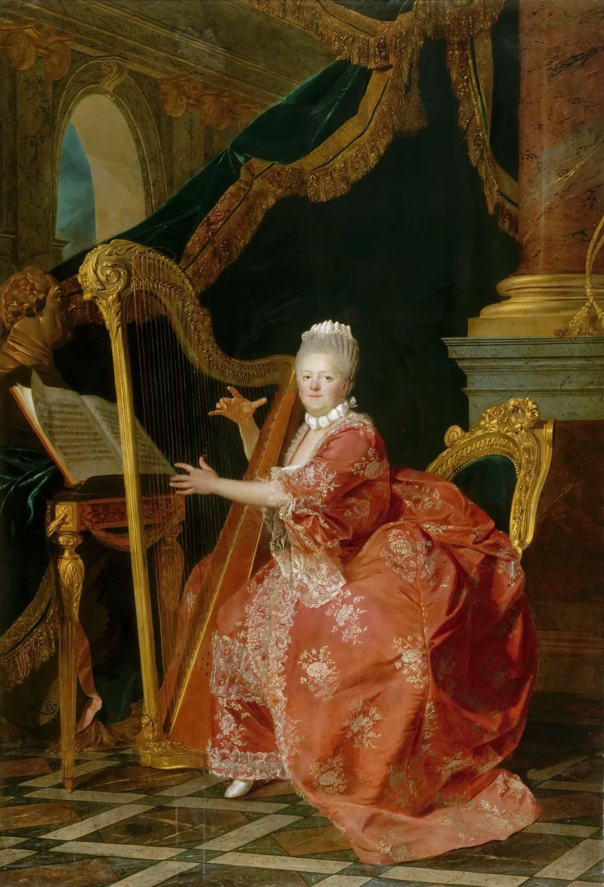 Fransa'nın Marie Louise Therese Zaferi 1733-1799 by Etienne Aubry