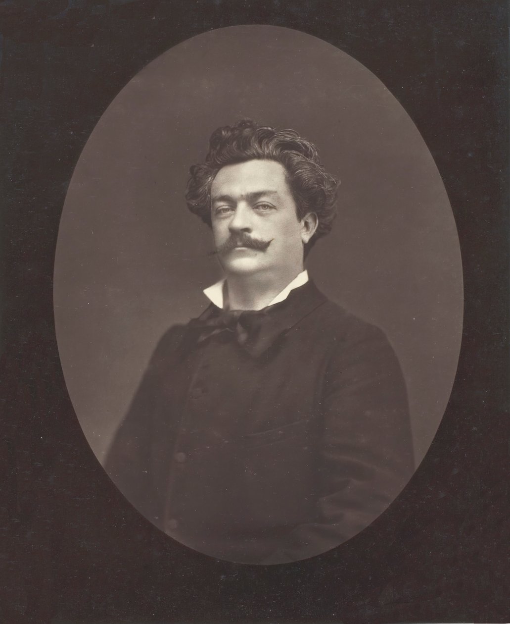 André Gill Fransız karikatürist, 1840-1885, c. 1876. by Etienne Carjat